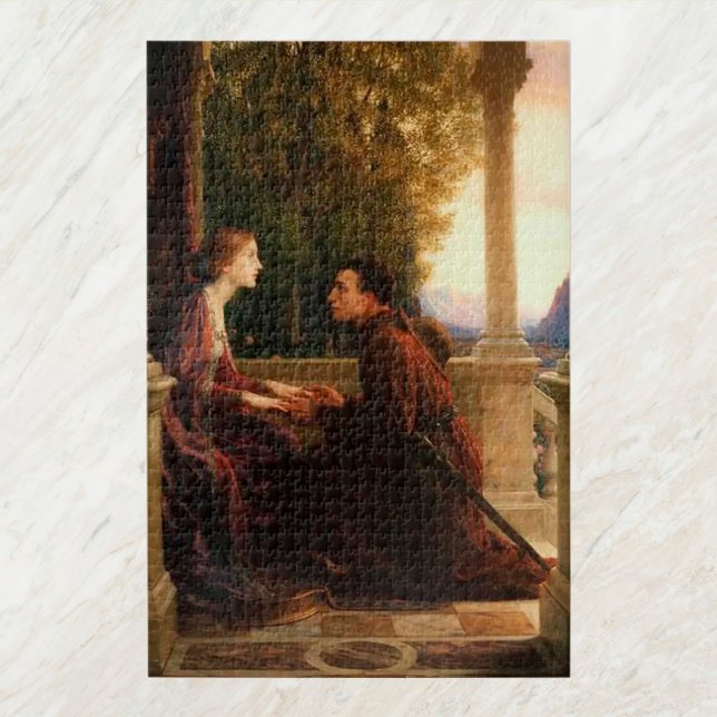 Puzzle Sir Frank Dicksee La fin de la quête (Créateur téléchargé)