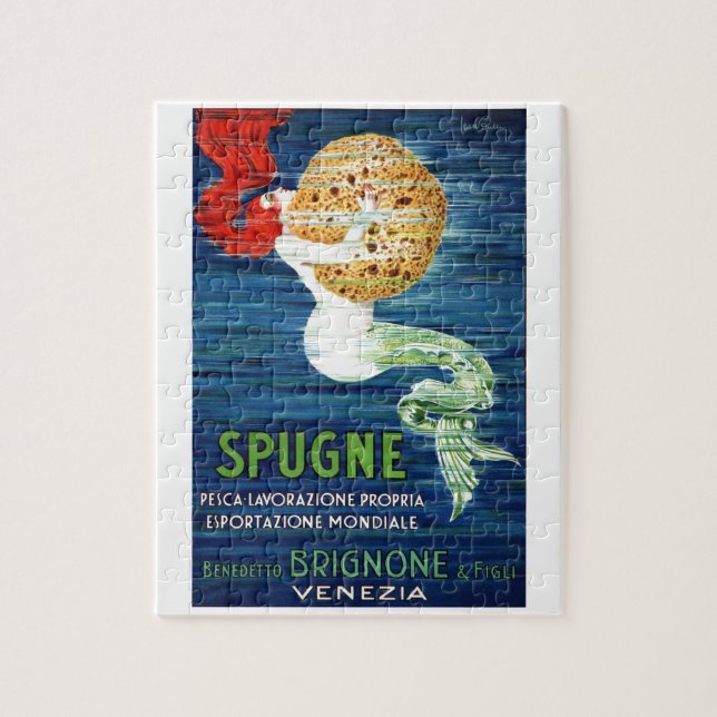 Puzzle Sirène de 1920 Italiens avec le courrier de la (Vertical)