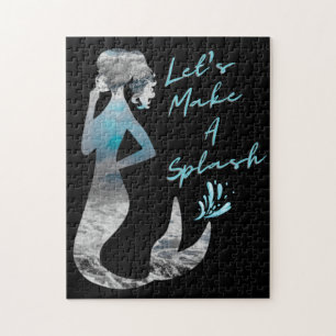 Puzzle Sirène de l'océan Faisons des éclaboussures