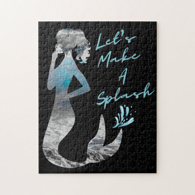 Puzzle Sirène d'océan Faisons un éclaboussure (Vertical)