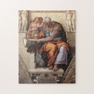 Puzzle Sistine Chapel Ceiling: Cumaean Sibyl Michelangelo