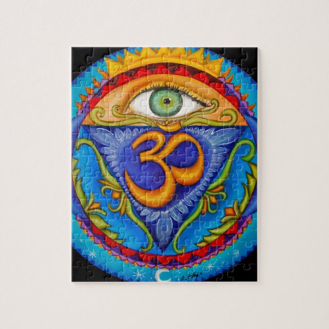 Puzzle Sixième chakra, troisième oeil (Vertical)