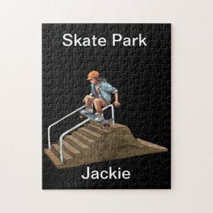 Puzzle skate board