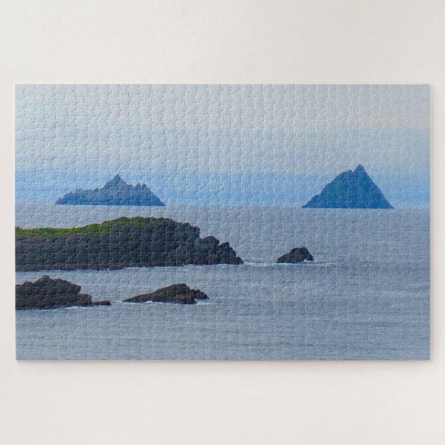 Puzzle Skellig Michael Skellig îles Kerry. (Horizontal)