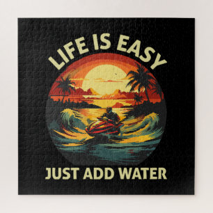 Puzzle Ski à jet classique