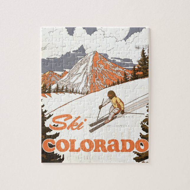 Puzzle Ski Colorado (Vertical)