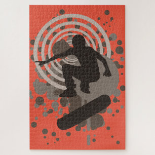 Puzzle ski de fond hi-fi