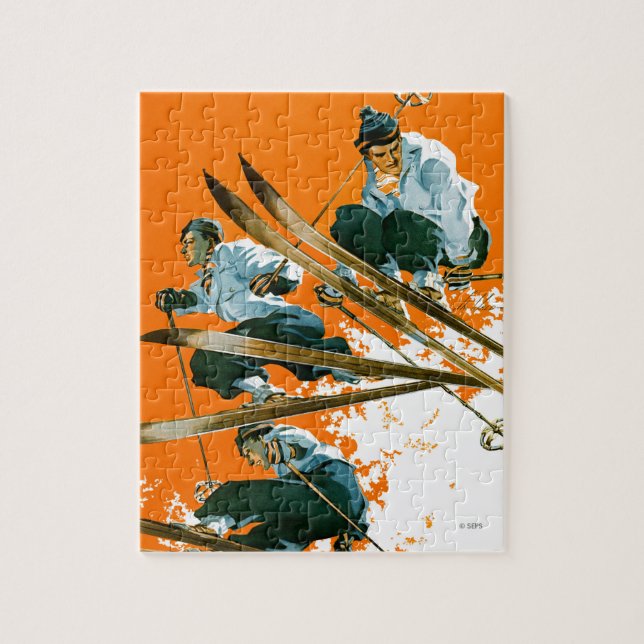 Puzzle Ski Jumpers par Ski Weld (Vertical)