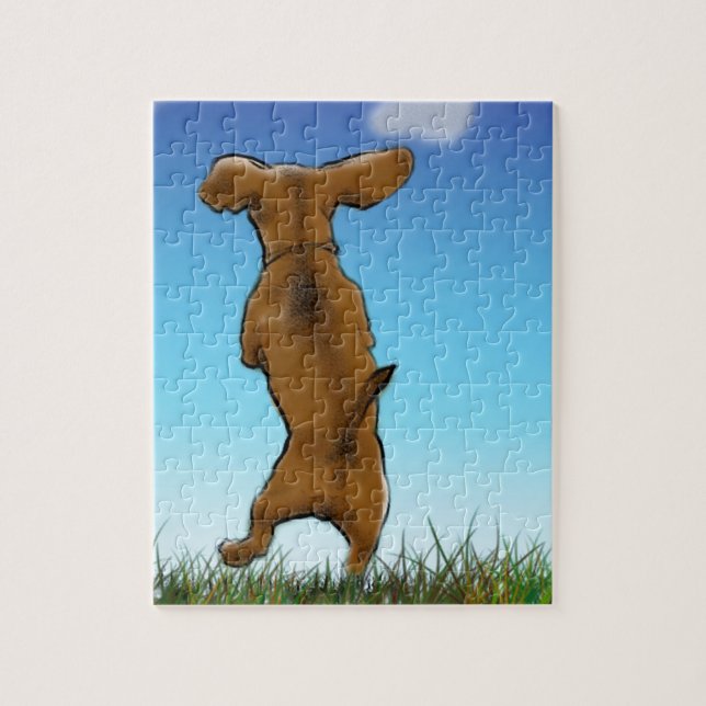 Puzzle skipping_doxie_color (Vertical)