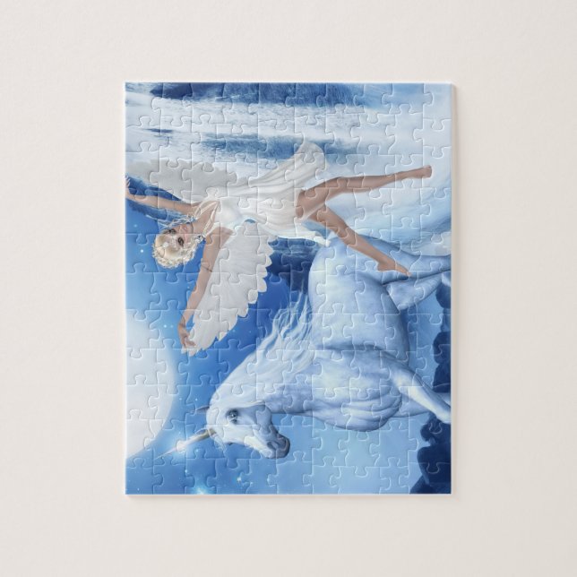 Puzzle Sky Féerie Aspar et Unicorn (Vertical)