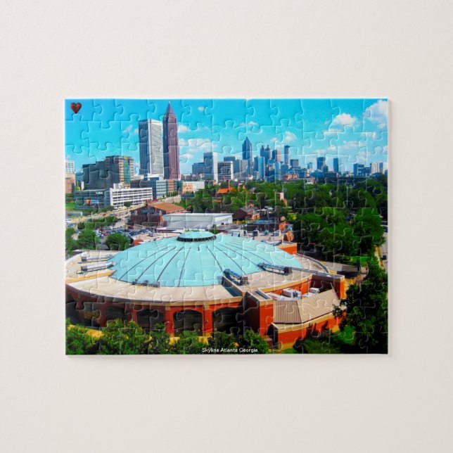 Puzzle Skyline Atlanta Géorgie (Horizontal)