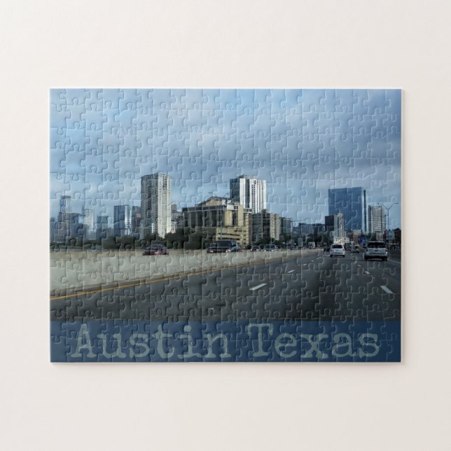 Puzzle Skyline Austin Texas (Horizontal)