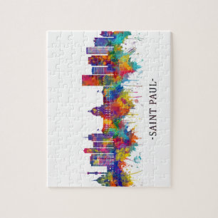 Puzzle Skyline Saint Paul Minnesota
