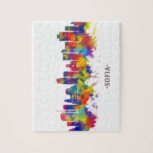 Puzzle Skyline Sofia Bulgarie