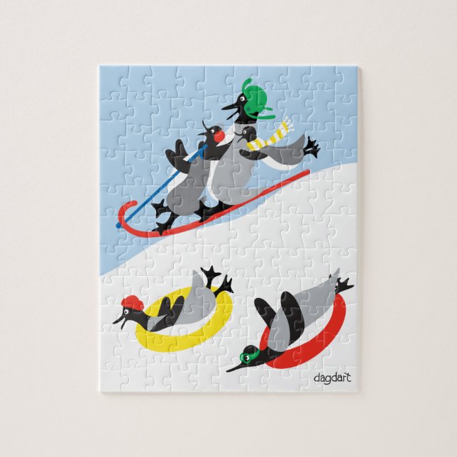 Puzzle Sledding (Vertical)