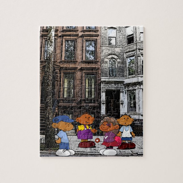 Puzzle Sleevez court (Vertical)