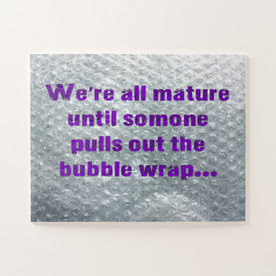 Puzzle SlipperyJoe's Bubble Wrap pop drôle dire pur