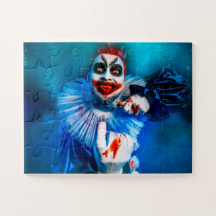 Puzzle SlipperyJoe's clown tenue Happy Halloween sang k