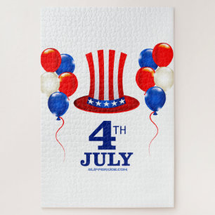 Puzzle SlipperyJoe's fête d'indépendance du 4 juillet cla