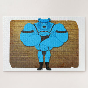 Puzzle SlipperyJoe's gay muscle ours dessin animé thong l