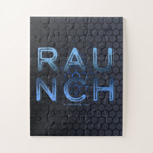 Puzzle SlipperyJoe's runch métallique grandes lettres ble