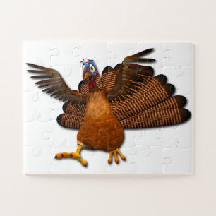 Puzzle SlipperyJoe's Thanksgiving gobble de manière respo