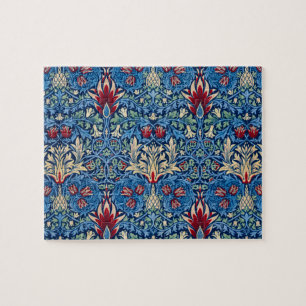 Puzzle Snakeshead, Fond d'écran de fleurs de William Morr
