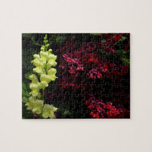 Puzzle Snapdragon et Pagode Fleurs florales colorées