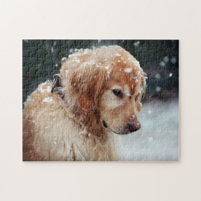 Puzzle Snow Golden (Horizontal)