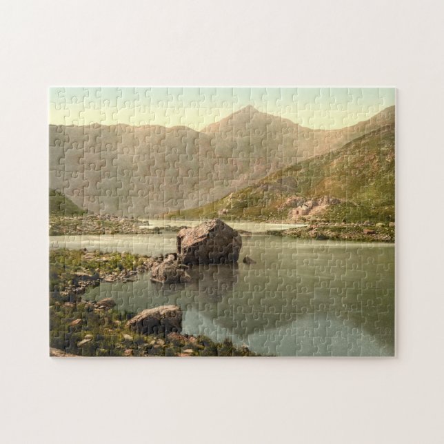 Puzzle Snowdon de Llyn Llydaw, Gwynedd, Pays de Galles (Horizontal)