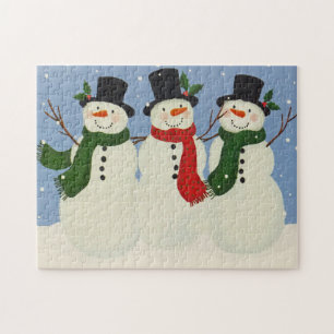 Puzzle Snowman