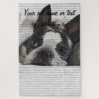 Puzzle So Cute Boston Terrier Dog