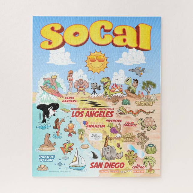 Puzzle SoCal Paradise (Vertical)