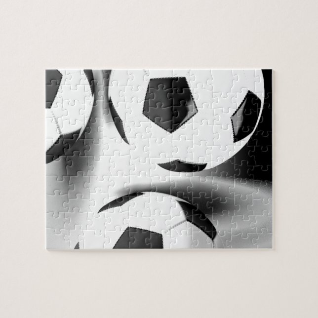 Puzzle Soccer Balls (Horizontal)