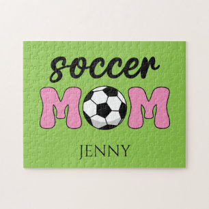 Puzzle Soccer Maman Fête des mères Personnaliser