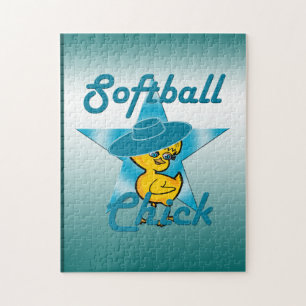 Puzzle Softball Chick #7