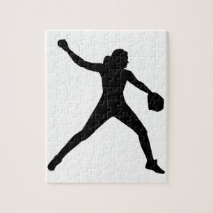 Puzzle Softball pitcher