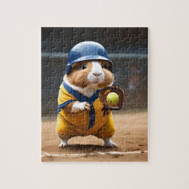 Puzzle Softball Superstar : Le grand jeu du Cochon de Gui (Vertical)