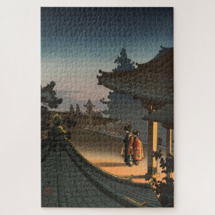 Puzzle Soirée au temple Miidera par Tsuchiya Koitsu