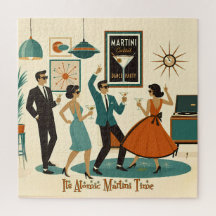Soirée Cocktail Mid Century It's Atomic Martini Ti