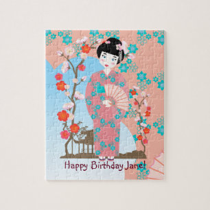 Puzzle Soirée de Geisha girl