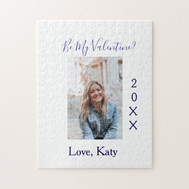 Puzzle Sois mon amour de la Saint-Valentin nom violet ann (Vertical)