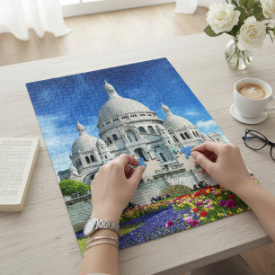 Puzzle Soleil d'été Basilique du Sacre-Coeur France