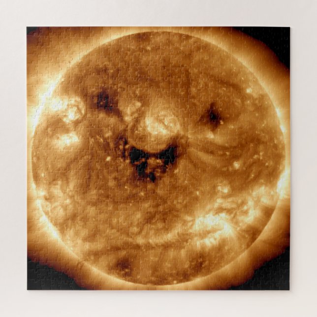 Puzzle Soleil souriant de l'Observatoire Solaire de la NA (Vertical)