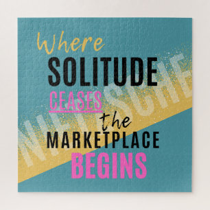 Puzzle Solitude Introspection Introvert Nietzsche quote