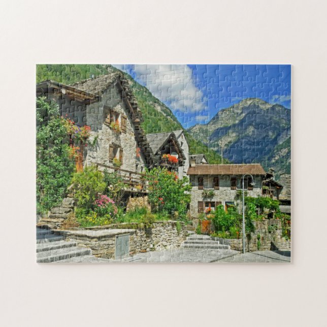 Puzzle Sonogno Suisse (Horizontal)
