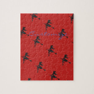 Puzzle Sorcière Broom Halloween Thunder_Cove