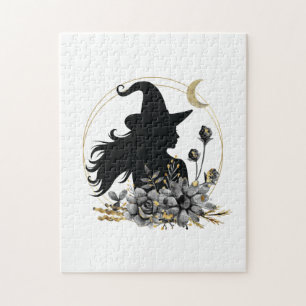 Puzzle Sorcière contemporaine d'Halloween