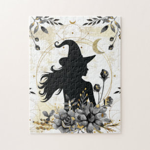 Puzzle Sorcière contemporaine d'Halloween 3