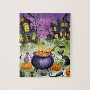 Puzzle Sorcières chaudron brasse !